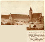 350570 Gezicht op het klooster van de Onze Lieve Vrouwe ter Eem (Daam Fockemalaan 10) te Amersfoort uit het oosten.